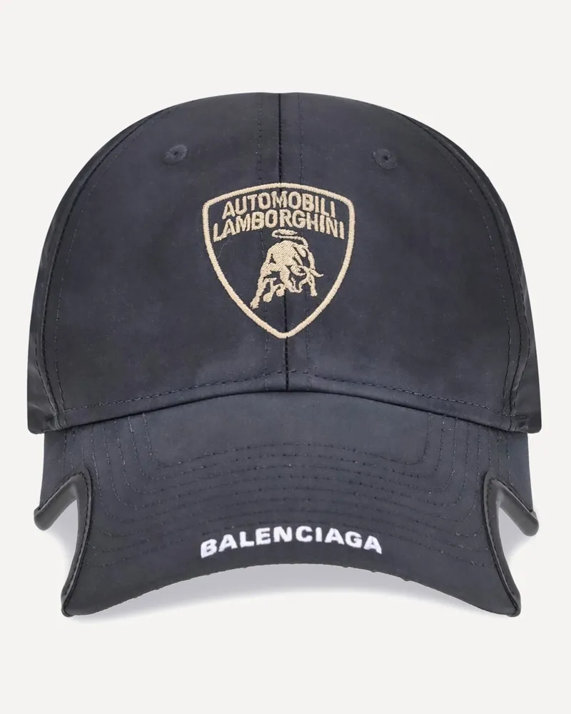 Balenciaga Lamborghini X Balenciaga Baseball Cap Male Black