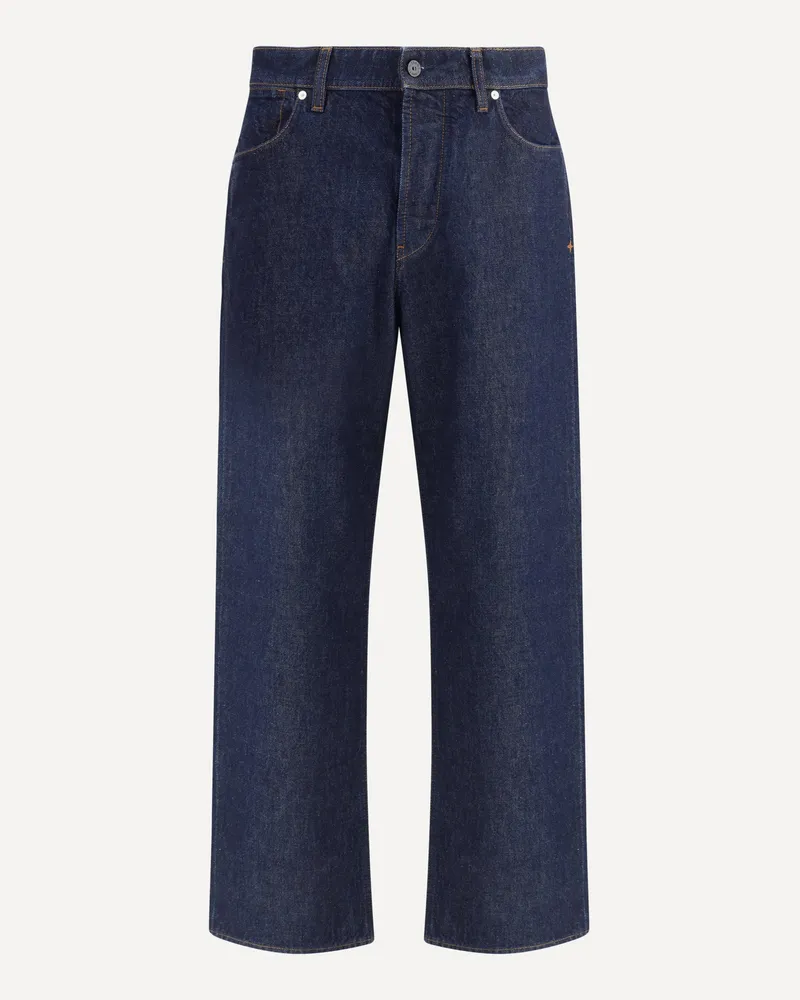 Stone Island Denim-Rinsed Jeans with a classic 5-pocket construction Male Blue