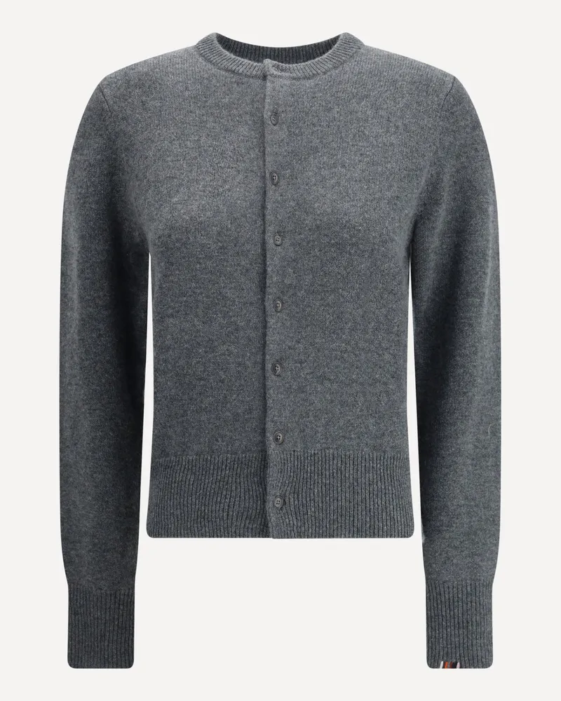 extreme cashmere Little Lamb Cardigan n°435 by Extreme Cashmere Female Grey