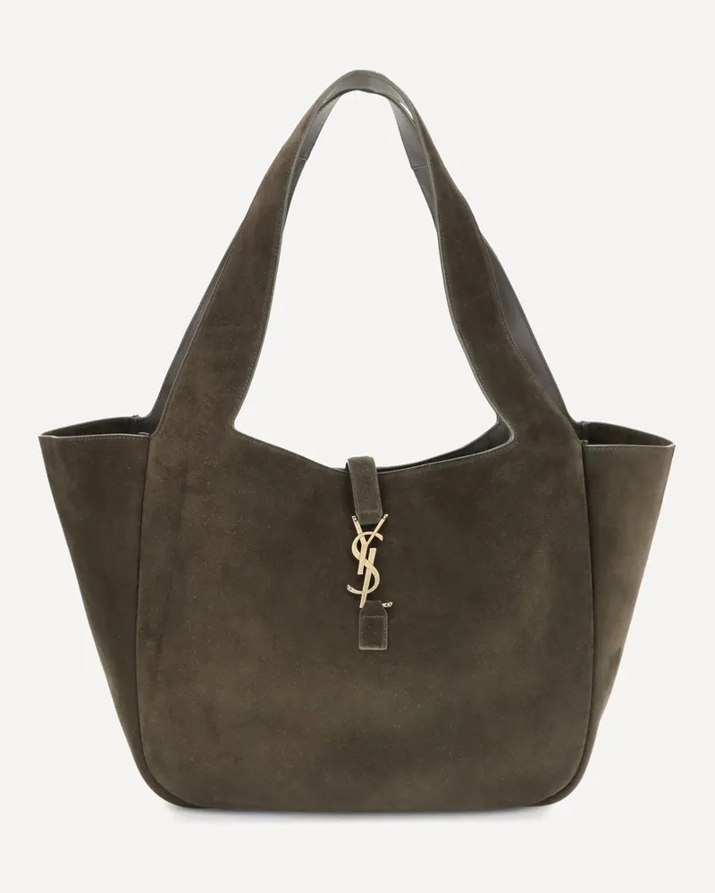 Saint Laurent Le 5 à 7 Bea Tote Bag Female Green