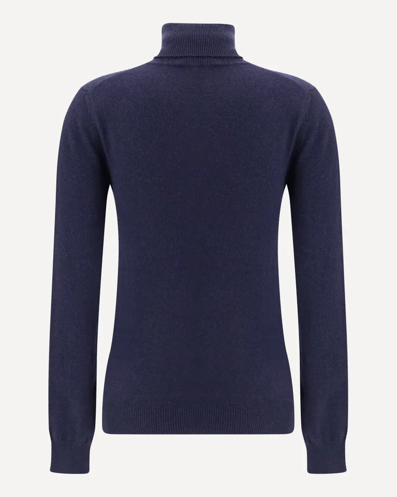 Balenciaga Cashmere turtleneck Sweater Female Blue