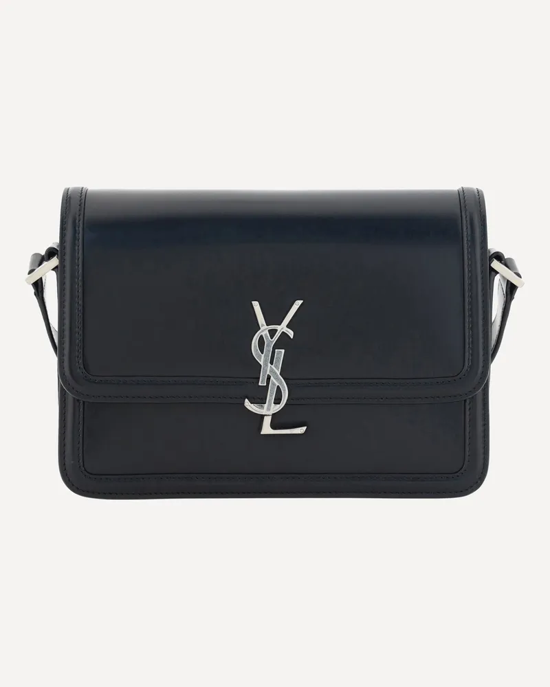 Saint Laurent Solferino Shoulder Bag Male Black