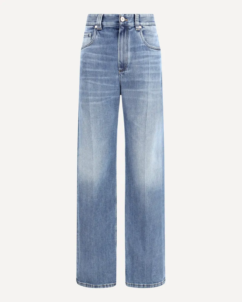 Brunello Cucinelli Straight Jeans Female Light