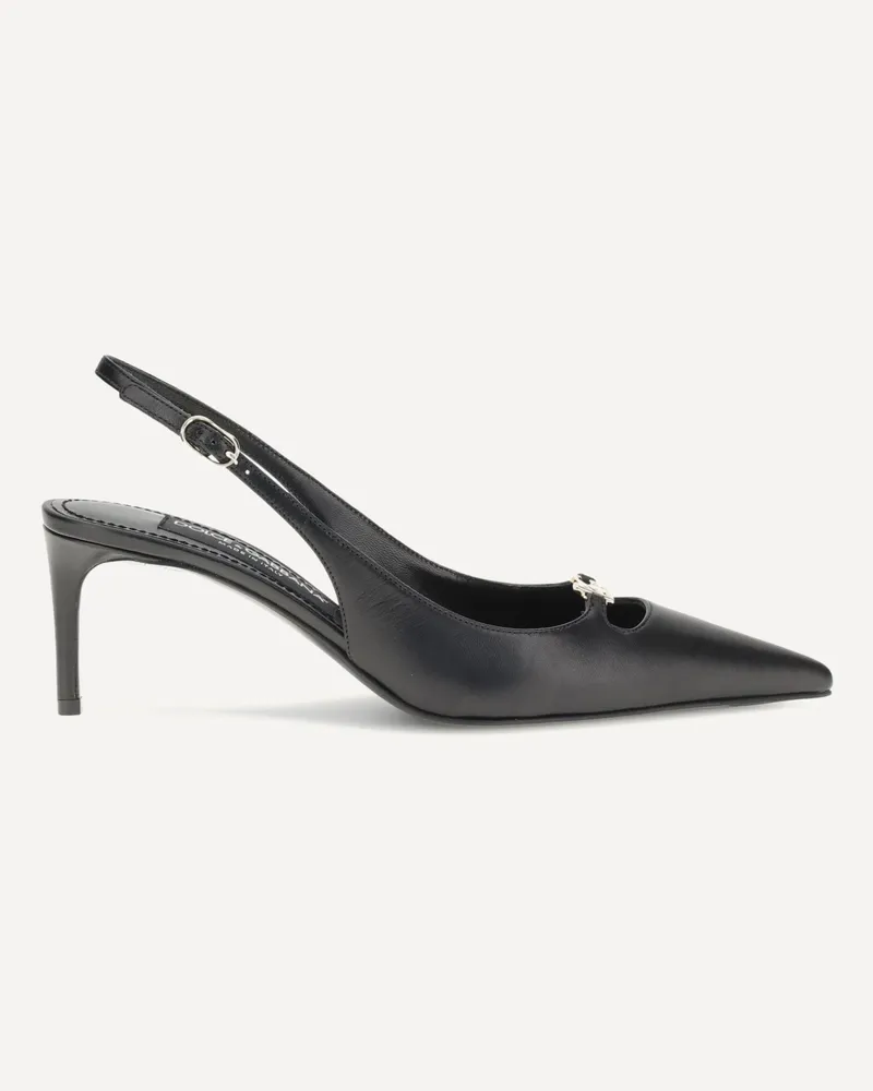 Dolce & Gabbana Lollo slingback Pumps Female Black