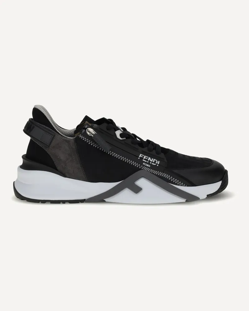 Fendi Flow Sneakers Male Grey