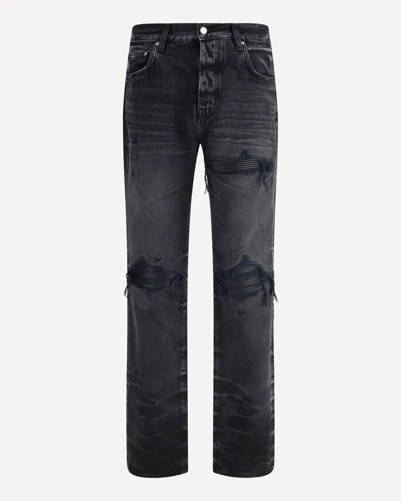 Amiri Straight Mx1 Jeans Male Black