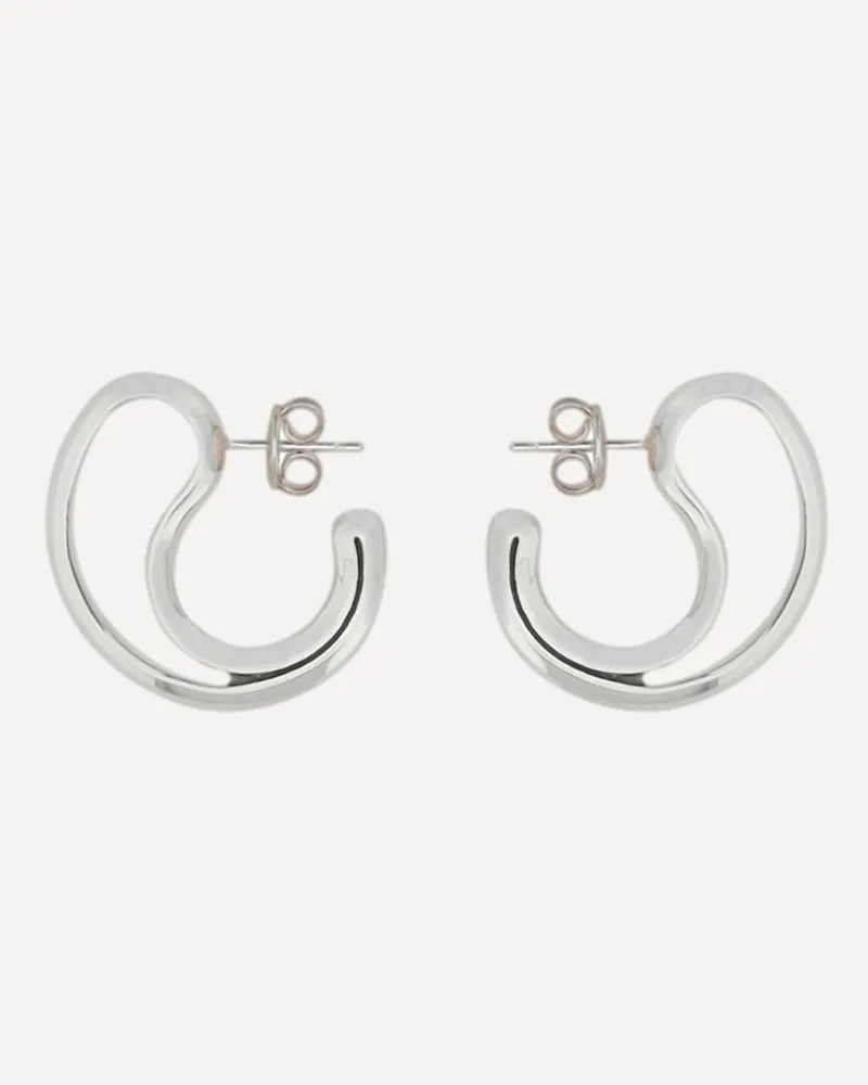 Bottega Veneta Earrings Female Silver