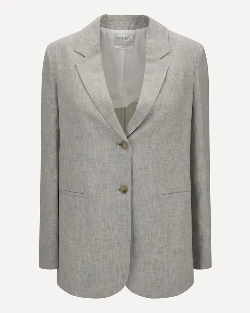 forte_forte FORTE_FORTE Fil à fil oversized Blazer Female Grey