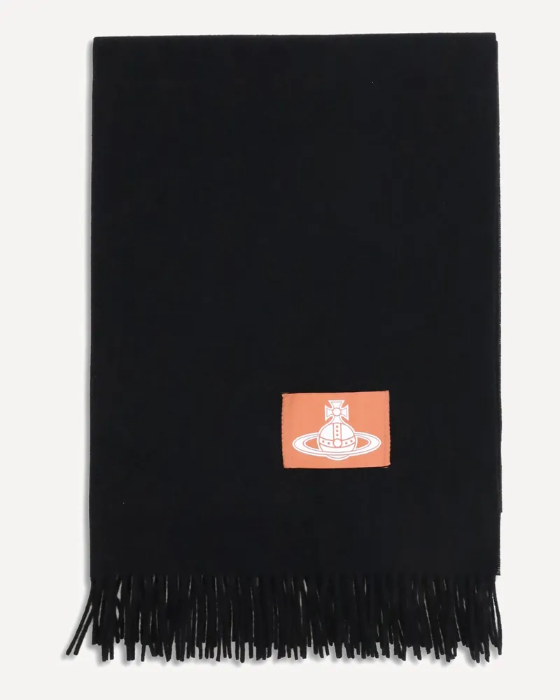Vivienne Westwood Wool Scarf Female Black
