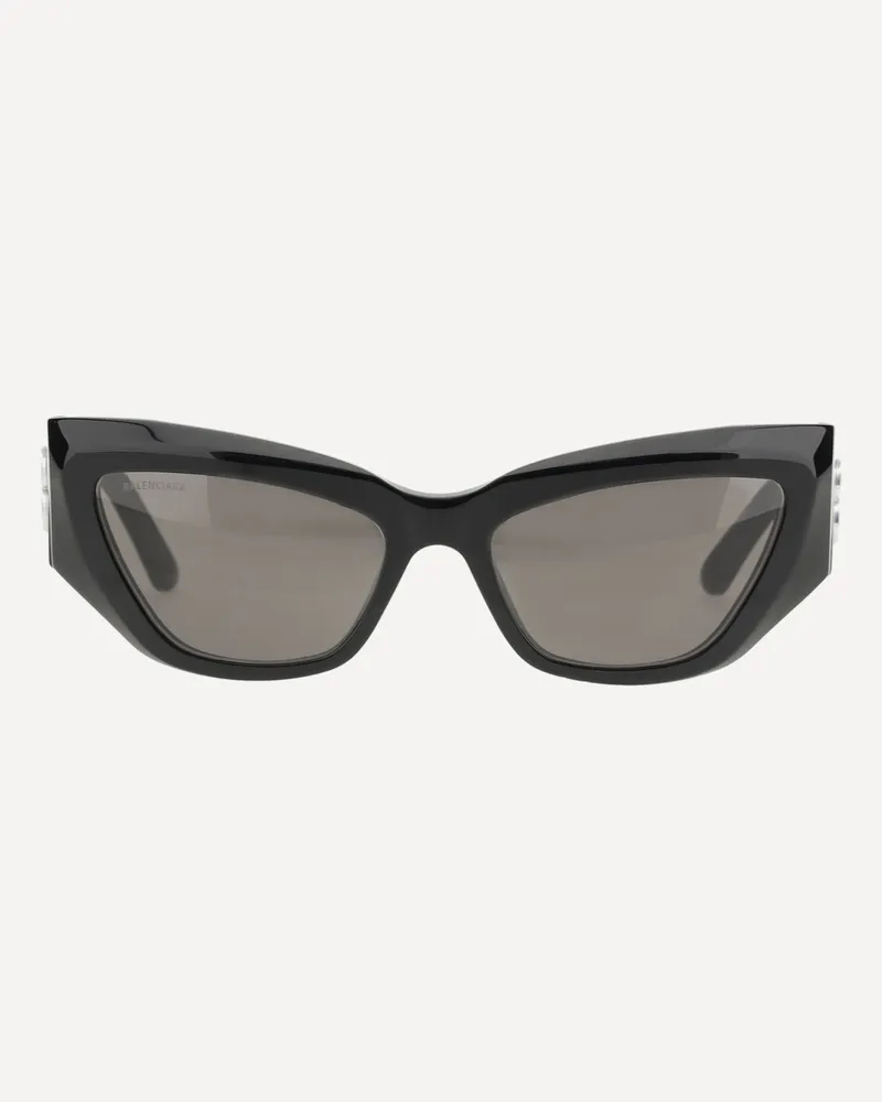 Balenciaga Butterfly Sunglasses Female Black