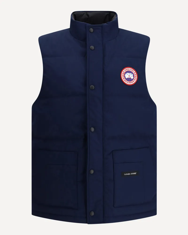 Canada Goose Zipped Freestyle Crew Vest Male Blue