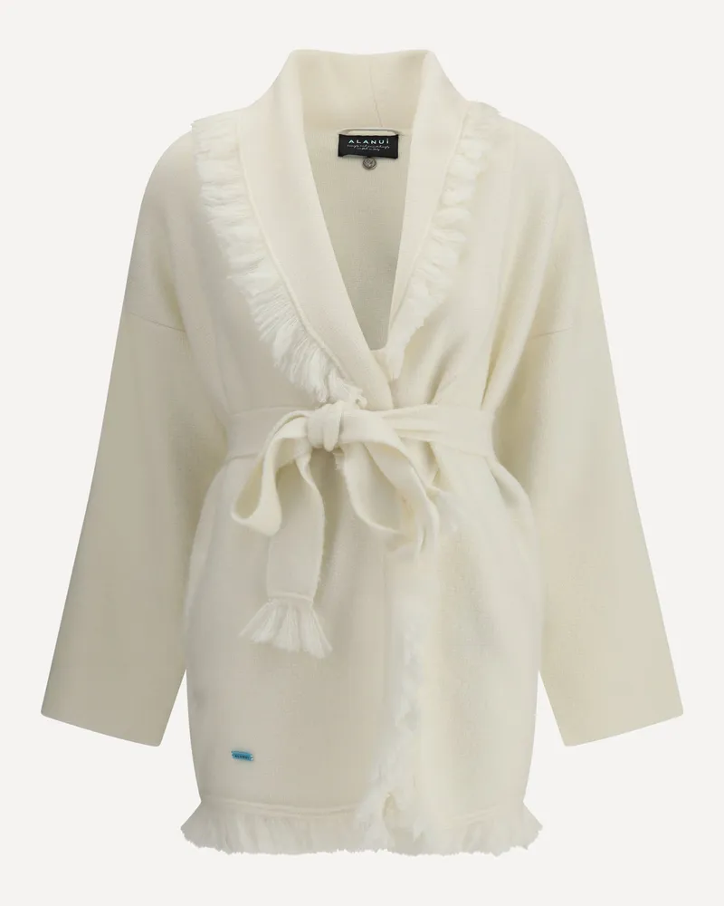 Alanui Cashmere Finest Cardigan Female White