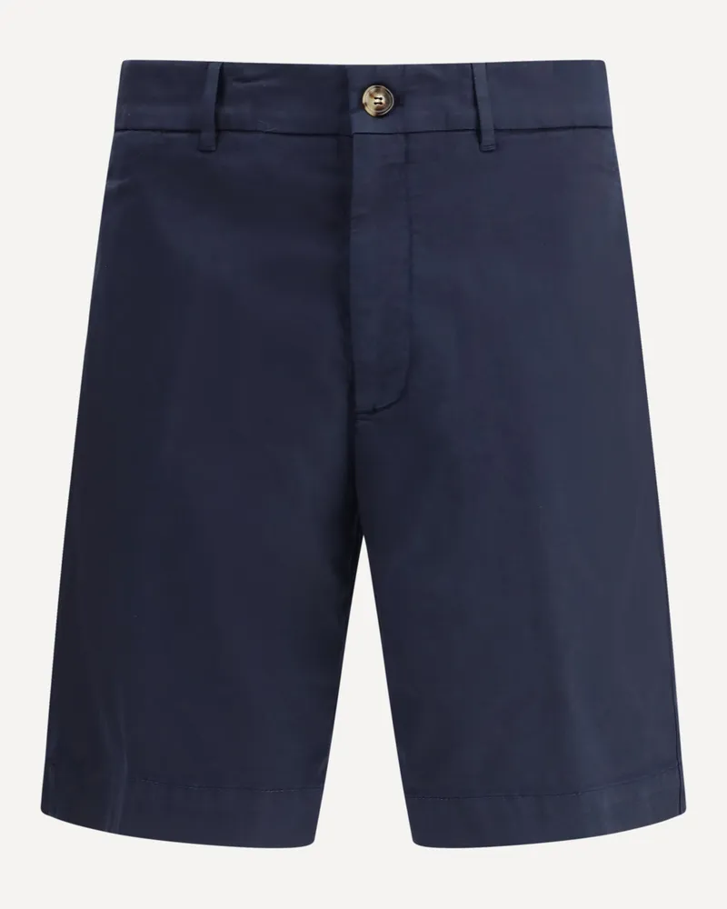 Brunello Cucinelli Dyed Shorts Male Blue