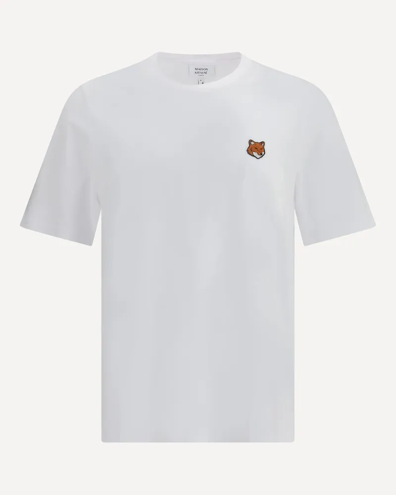 Kitsuné Fox Head Regular T-shirt Male White