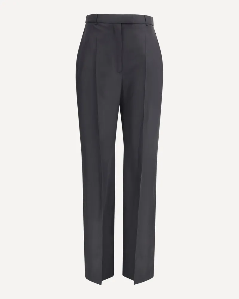 Alexander McQueen Sartorial Wool Pants Female Black