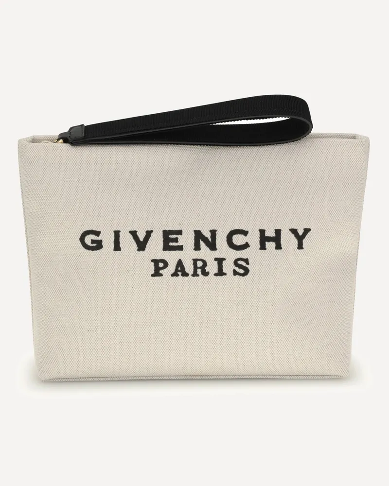 Givenchy Canvas Pochette Female Beige