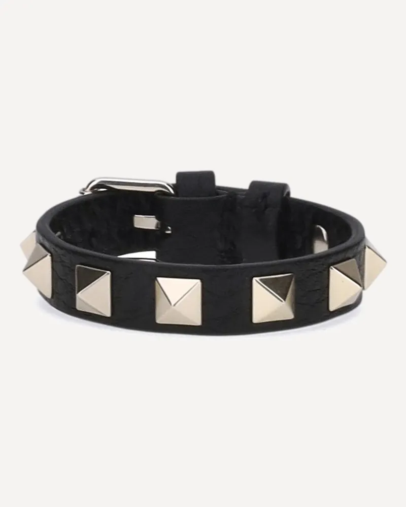 Valentino Garavani Rockstud Bracelet Female Black