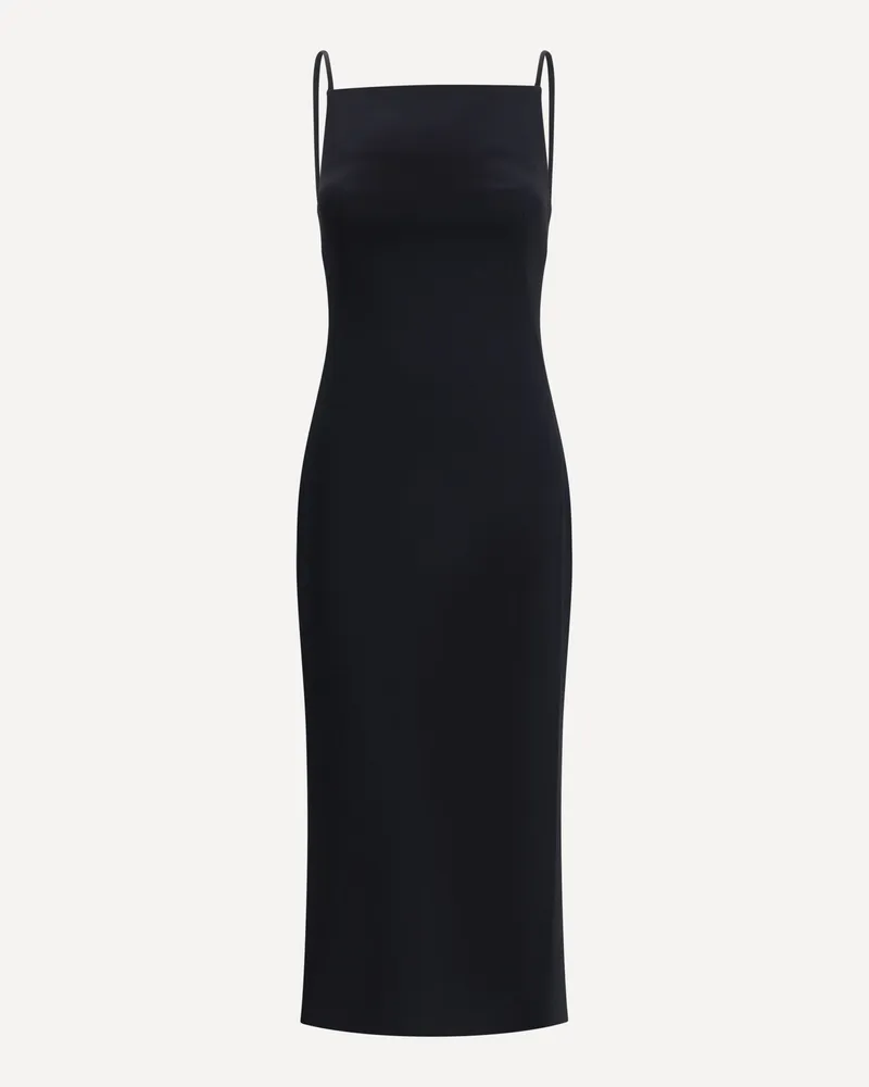 Givenchy Midi Dress with draped back Female Black