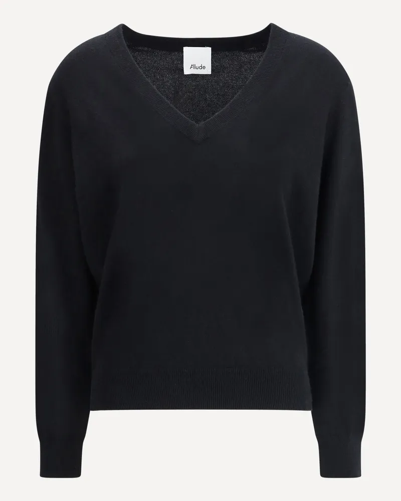 ALLUDE Cashmere Sweater Female Black