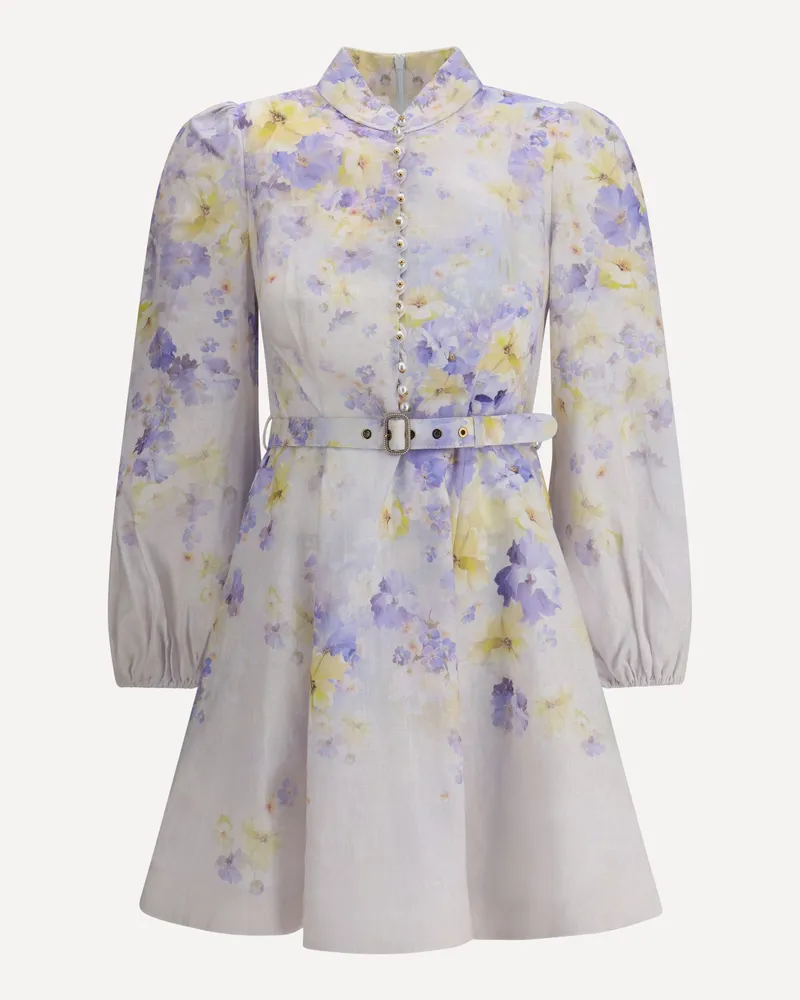 Zimmermann Crush buttoned mini Dress Female Black