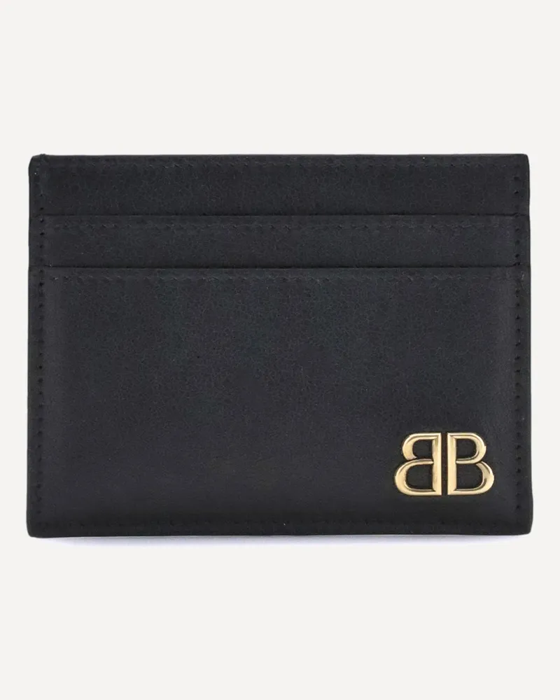 Balenciaga Monaco Card Holder Male Black