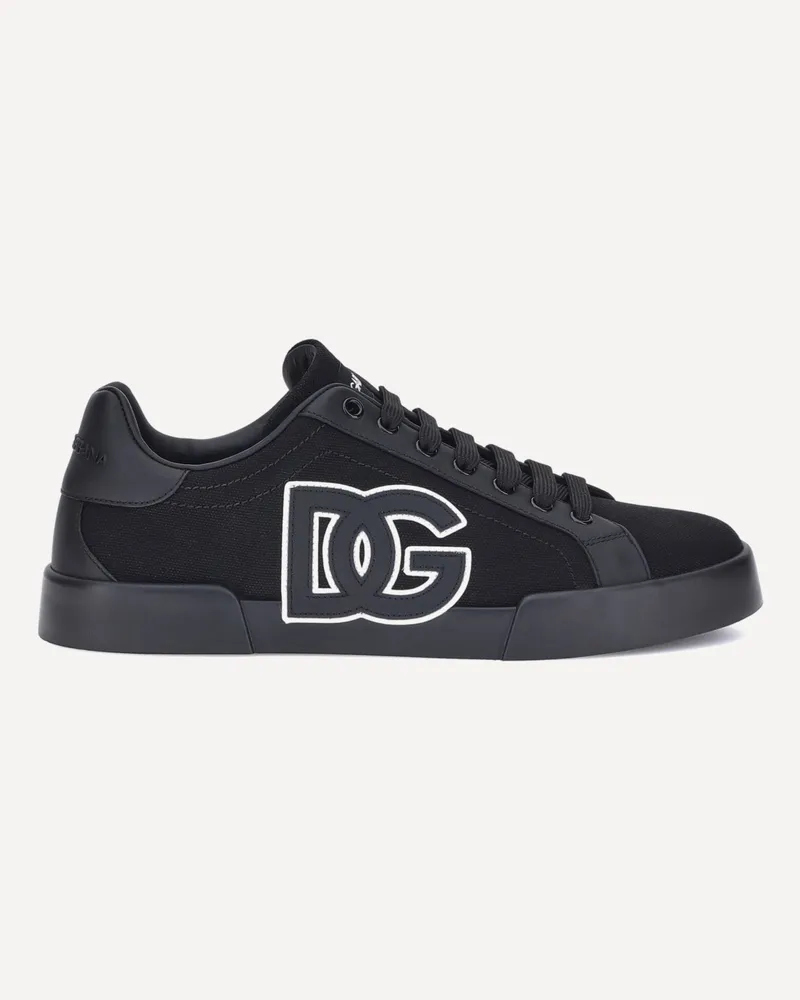 Dolce & Gabbana Logoed Sneakers Male Black