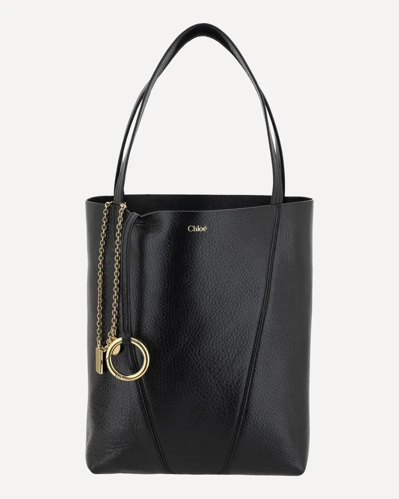 Chloé Spin Shoulder Bag Female Black