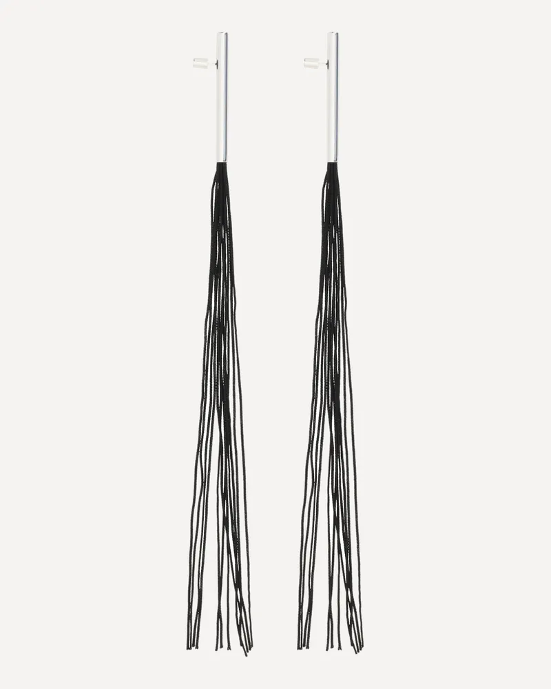 Jil Sander Gw9 Earrings Female Black