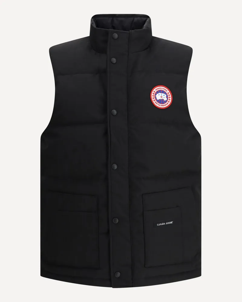 Canada Goose Zipped Freestyle Crew Vest Male Black