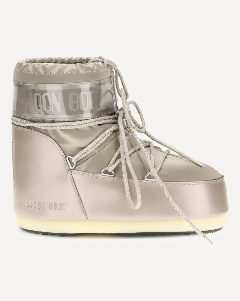 Moon Boot Icon Glance Boots Female Silver