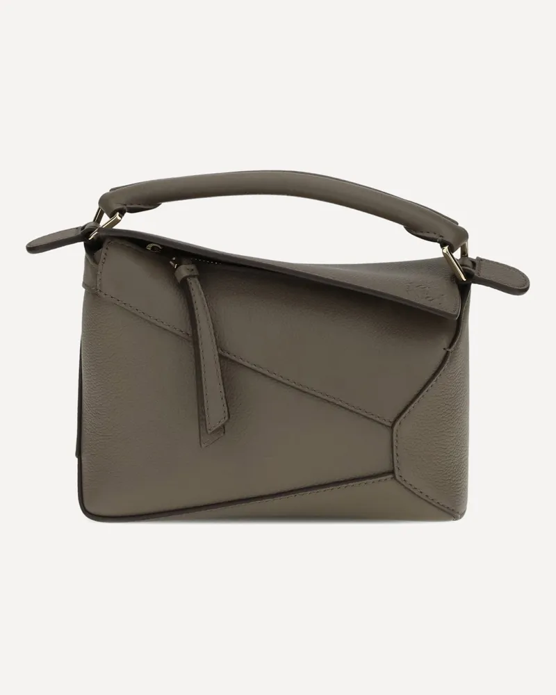 Loewe Puzzle Edge mini Handbag Female Grey