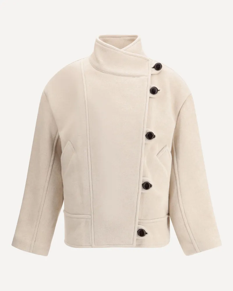 Isabel Marant Hanis Coat Female Cream