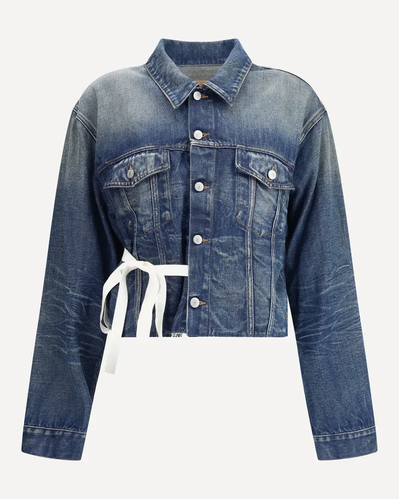 Maison Margiela Denim Jacket Female Blue