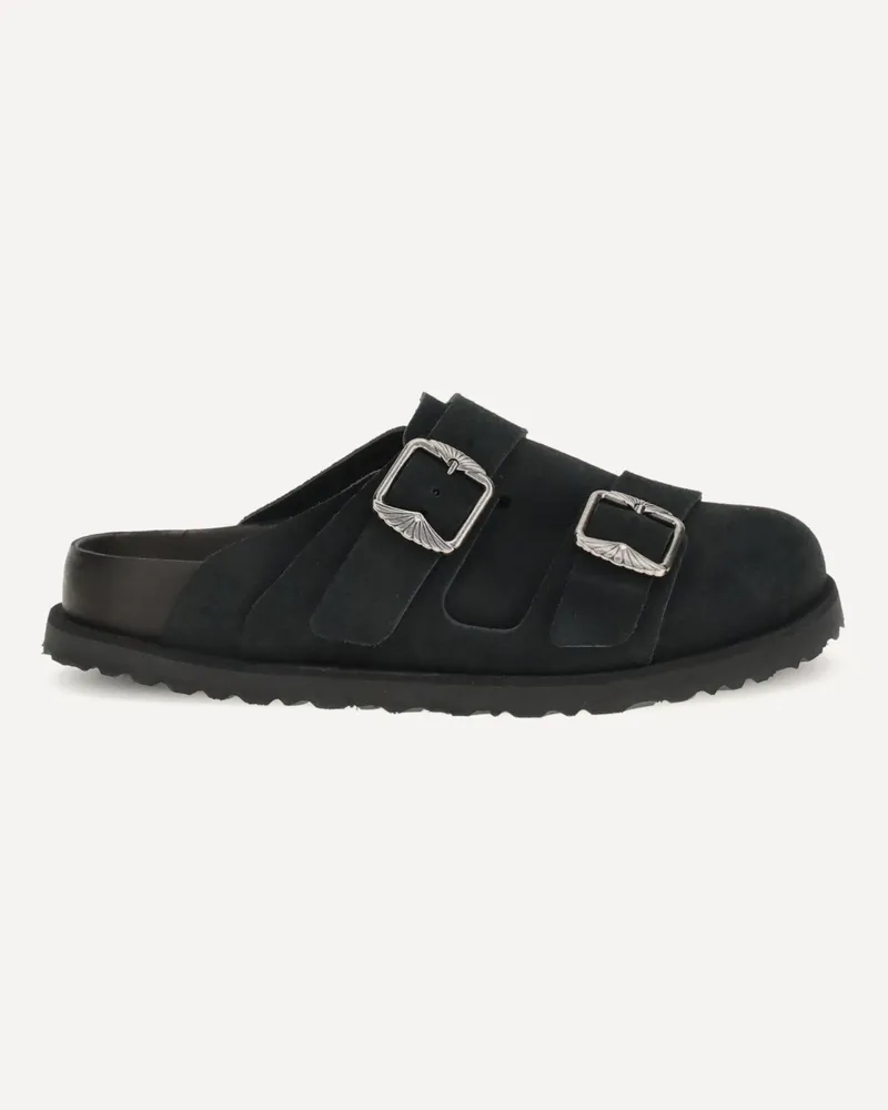 Birkenstock West suede Mules Female Black