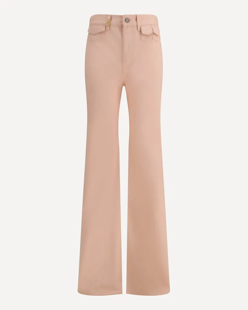 Chloé Flare Jeans Female Pink