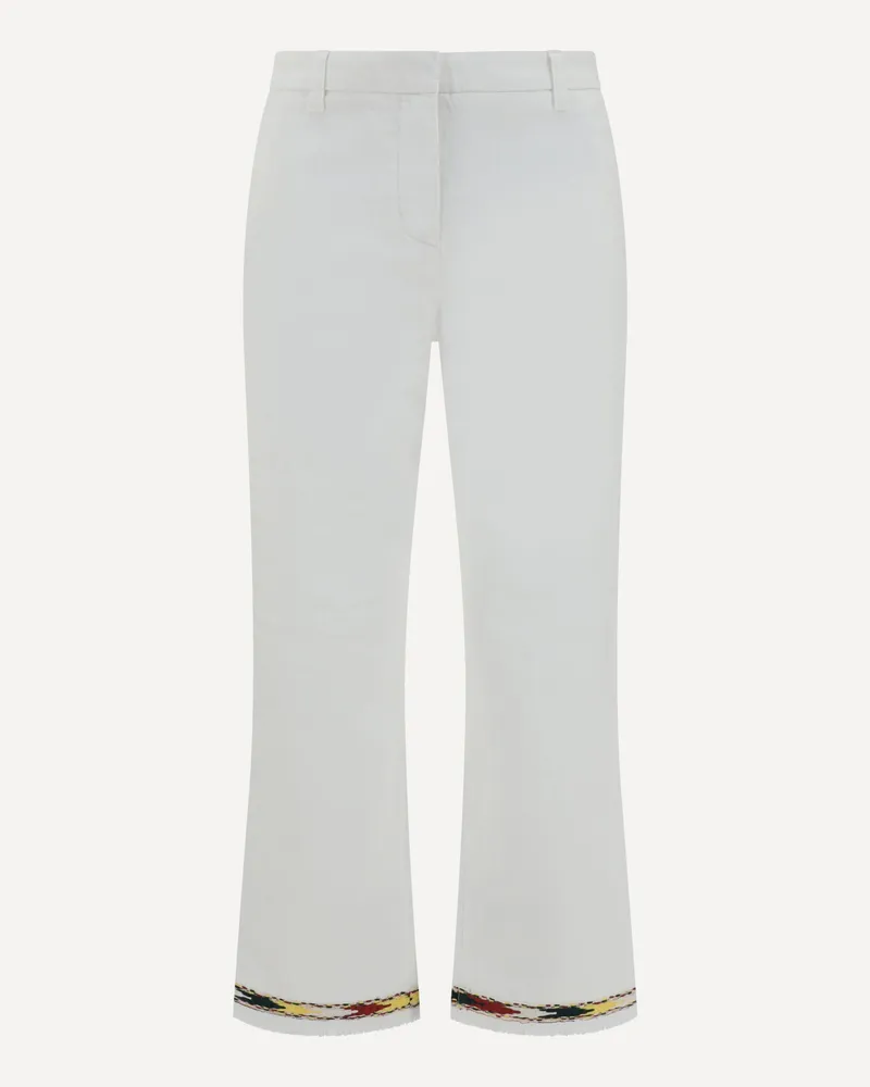True Royal Ross Pants Female White