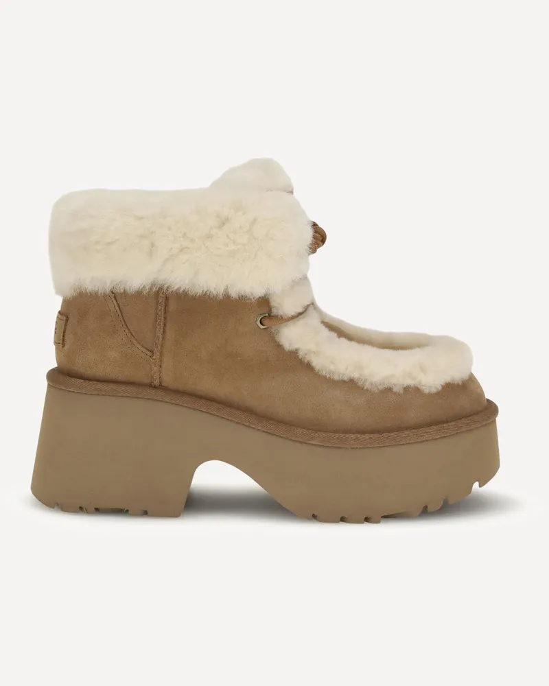 UGG Classic Esmee Ankle Boots Female Beige