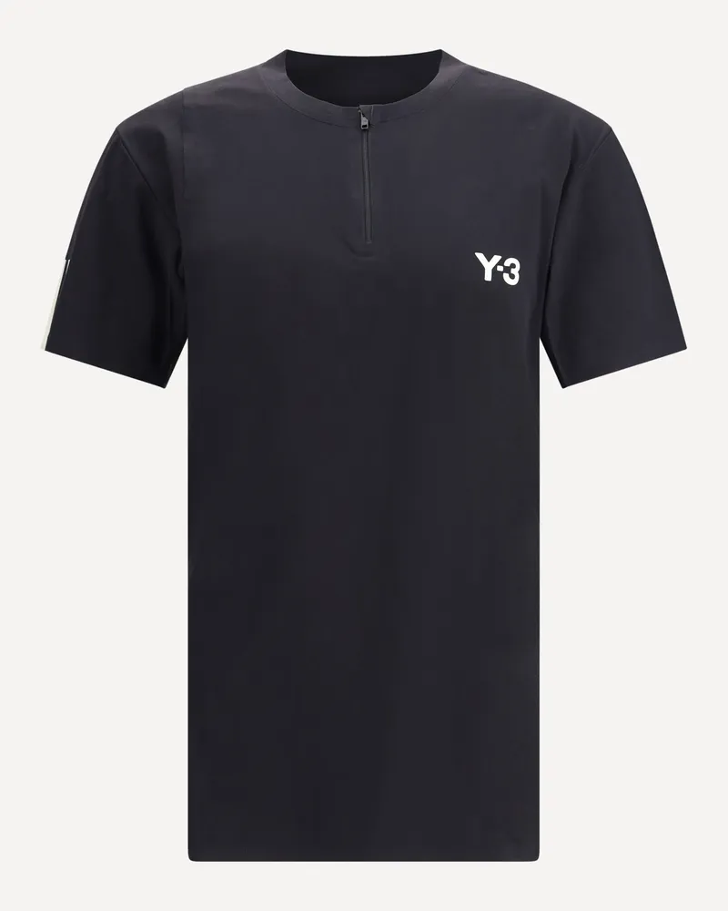 Y-3 Tennis Pro FreeLift Zip T-Shirt Male Black