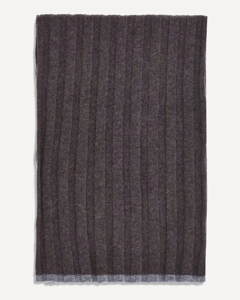 Brunello Cucinelli Cashmere Scarf Male Brown