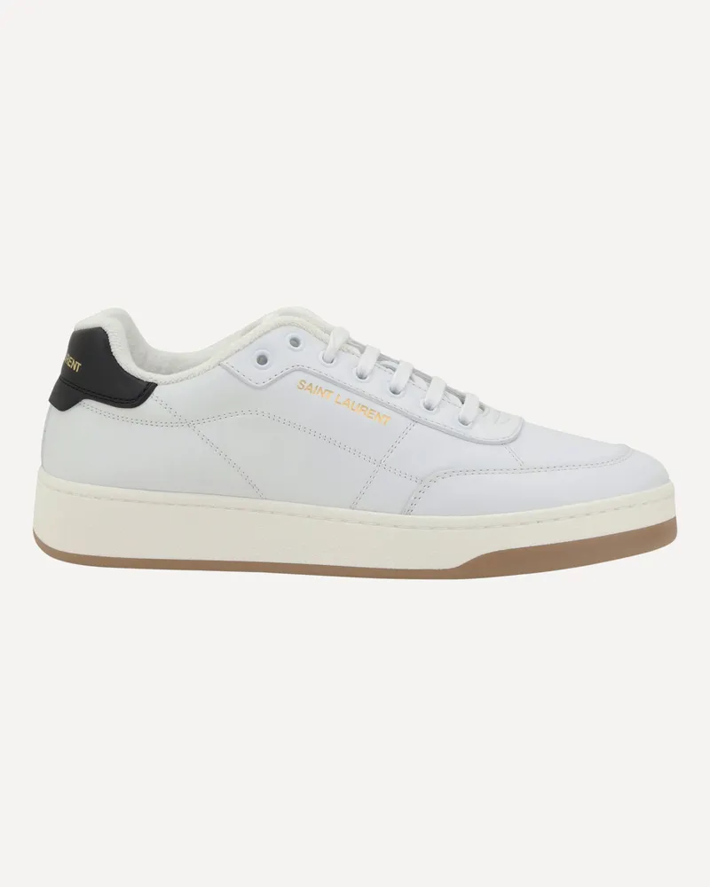 Saint Laurent Sl61 Sneakers Male White