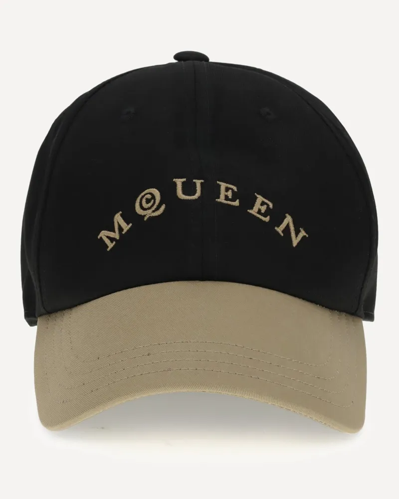 Alexander McQueen Baseball Cap Male Black
