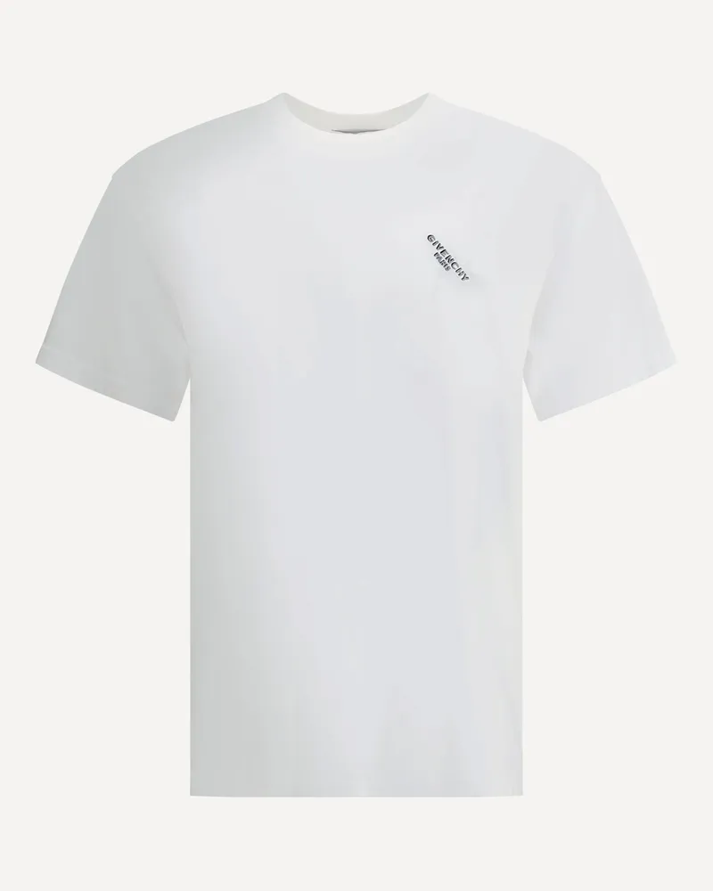 Givenchy Logo T-Shirt Male White