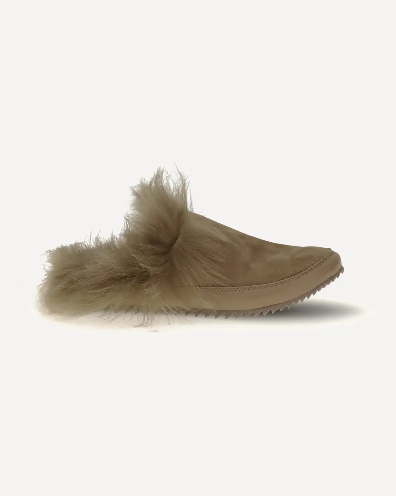 Pedro Garcia Mules with pile Female Beige