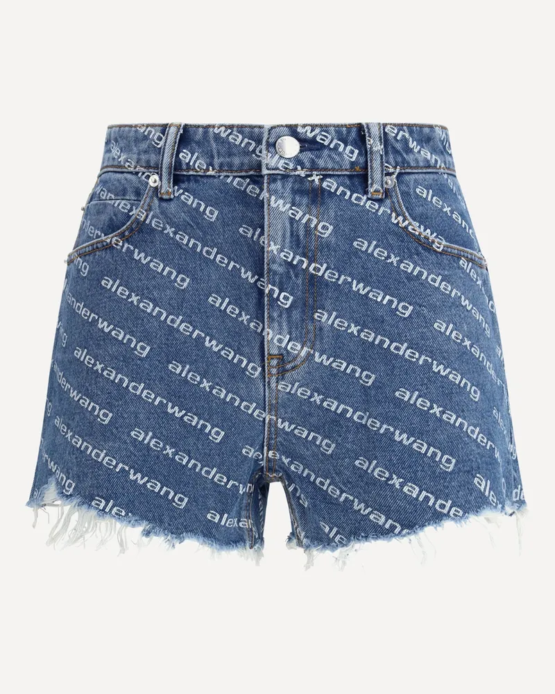Alexander Wang Bite denim Shorts Female Blue