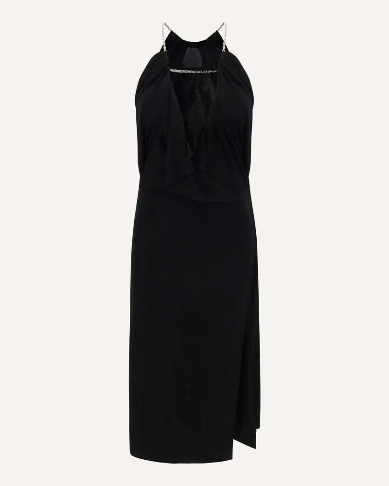 Givenchy Midi Dress with halter neckline Female Black