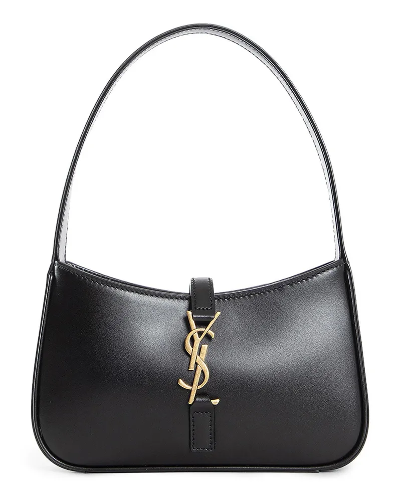 Saint Laurent Le 5 à 7 Mini Hobo Bag Black