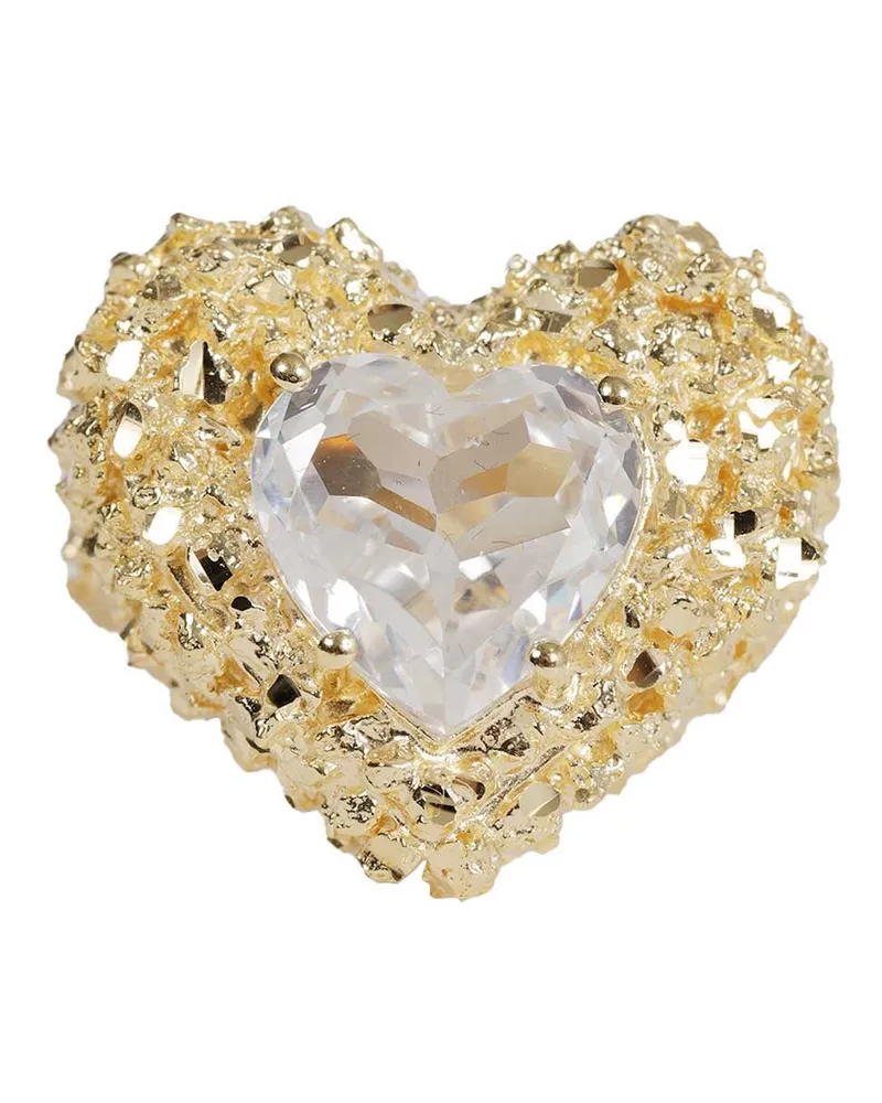 Veneda Carter Heart Cut Ring Gold