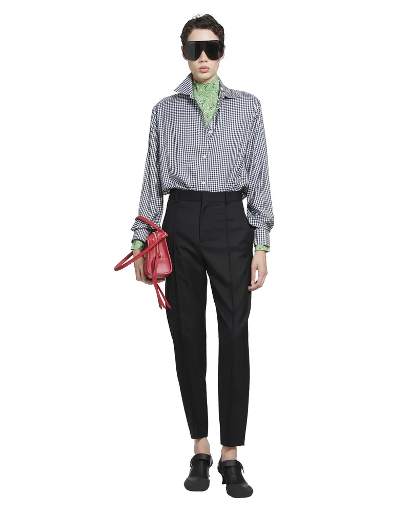Loewe Cosima Von Bonin Viscose Blend Top Green