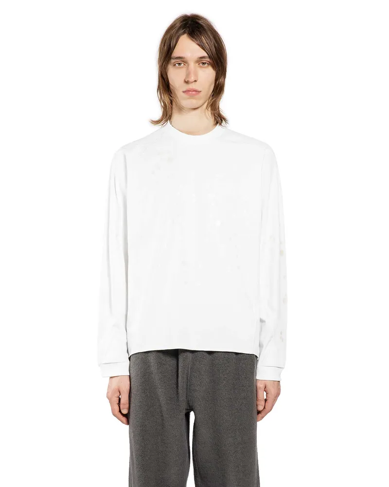 Goldwin Grafic L/S T-Shirt White