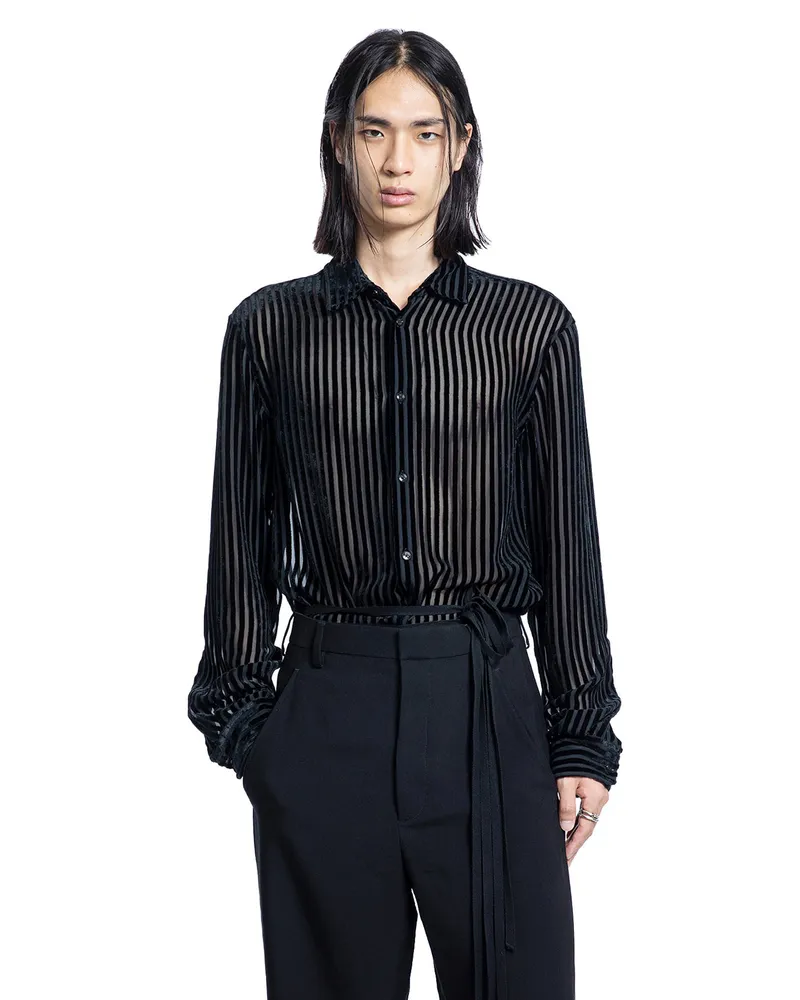 Ann Demeulemeester Andre Classic Shirt Black